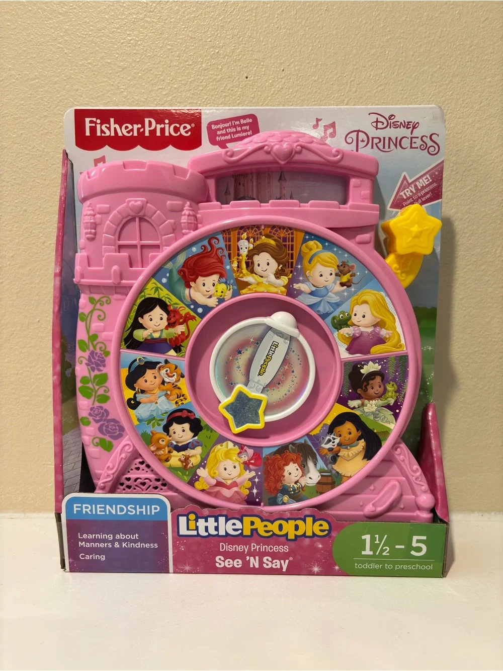 Fisher-Price Little People Disney Princess See 'N Say - Pink